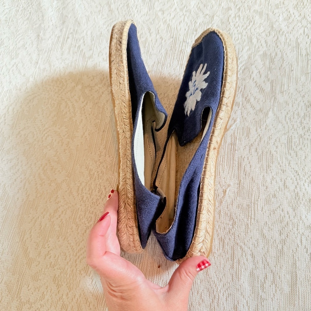 Soludos embroidered sun espadrille slip ons - Picture 9 of 9